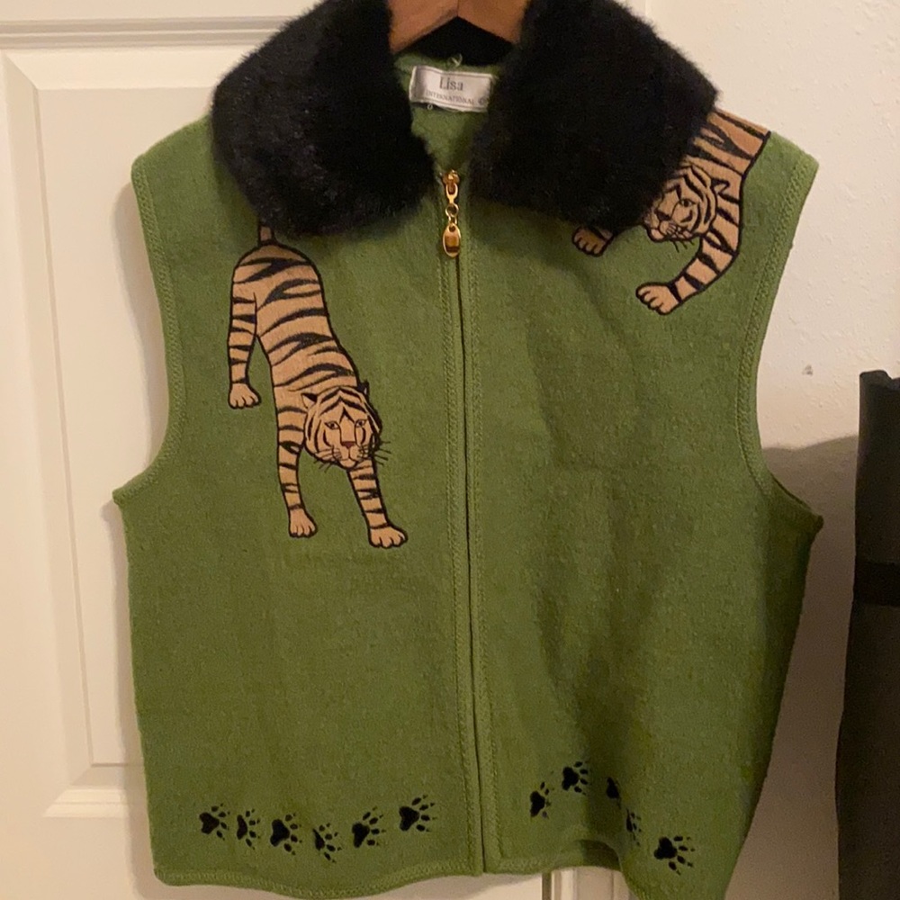 Green Tiger Vest